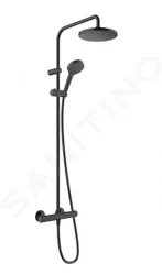 HANSGROHE - Vernis Blend Sprchový set Showerpipe 200 s termostatem, matná černá (26276670)