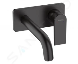 HANSGROHE - Vernis Shape Umyvadlová baterie pod omítku, EcoSmart, matná černá (71578670)