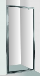 HOPA - Sprchové dveře do niky SMART - ALARO - Barva rámu - Chrom/Leštěný hliník (ALU), Rozměr A - 80 cm, Směr zavírání - Univerzální Levé / Pravé, Výplň - Čiré bezpečnostní sklo - 6 mm (OLBALA80CCBV)