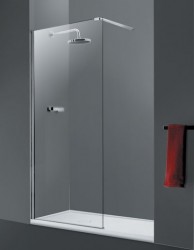 HOPA - Walk-in sprchový kout LAGOS CHROM - Barva rámu - Chrom/Leštěný hliník (ALU), Rozměr A - 110 cm (BCLAGO11CC)