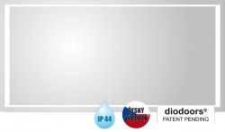 HOPA - Zrcadlo s LED osvětlením  VLTAVA - Rozměr A - 120 cm, Rozměr B - 3 cm, Rozměr C - 60 cm (ZRVLTA6012)