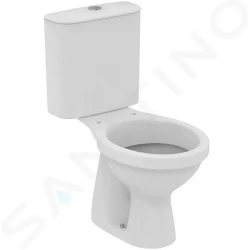 IDEAL STANDARD - Alpha WC kombi mísa, spodní odpad, bílá (R033801)