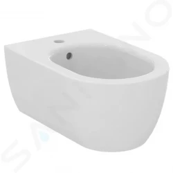 IDEAL STANDARD - Blend Závěsný bidet, 355x540 mm, s přepadem, otvor pro baterii, bílá (T375001)