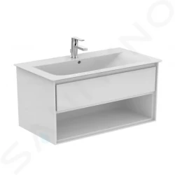 IDEAL STANDARD - Connect Air Skříňka pod umyvadlo, 1000x440x517 mm, lesklá bílá/bílá mat (E0828B2)