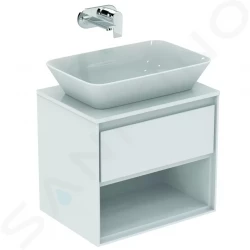 IDEAL STANDARD - Connect Air Skříňka pod umyvadlo, 600x440x517 mm, lesklá bílá/bílá mat (E0826B2)