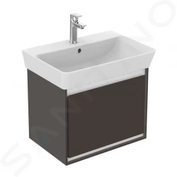 IDEAL STANDARD - Connect Air Skříňka pod umyvadlo Cube 550 mm, 480x409x400 mm, hnědá mat/bílá mat (E0844VY)