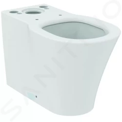 IDEAL STANDARD - Connect Air WC kombi mísa, spodní/zadní odpad, AquaBlade, Ideal Plus, bílá (E0137MA)