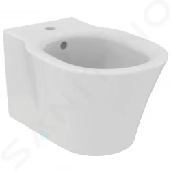 IDEAL STANDARD - Connect Air Závěsný bidet, 360x540 mm, s přepadem, otvor pro baterii, bílá (E233501)