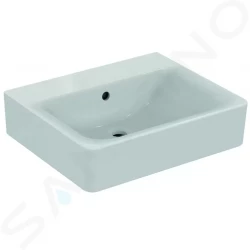 IDEAL STANDARD - Connect Umyvadlo 550x175x460 mm, bez otvoru pro baterii, s přepadem, Ideal Plus, bílá (E8111MA)