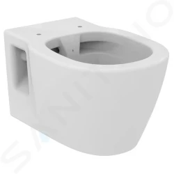 IDEAL STANDARD - Connect Závěsné WC, Rimless, s Ideal Plus, bílá (E8174MA)