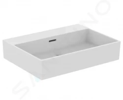 IDEAL STANDARD - Extra Umyvadlo 600x450 mm, s přepadem, bez otvoru pro baterii, bílá (T388801)