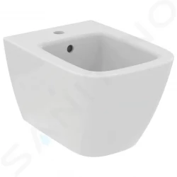 IDEAL STANDARD - i.Life S Závěsný bidet, 355x480 mm, s přepadem, otvor pro baterii, bílá (T459301)