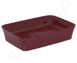 IDEAL STANDARD - Ipalyss Umyvadlo na desku, 550x380 mm, bez přepadu, Pomegranate (E2076V6)