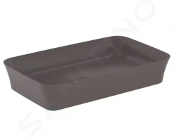 IDEAL STANDARD - Ipalyss Umyvadlo na desku, 650x400 mm, bez přepadu, slate grey (E1886V5)