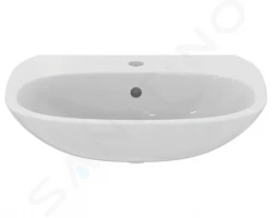 IDEAL STANDARD - Tesi Umyvadlo 550x450 mm, s přepadem, otvor pro baterii, bílá (T352301)