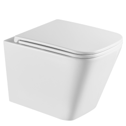 INVENA - Závěsná WC mísa FLORINA, včetně soft/close sedátka (CE-94-001-L)
