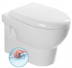 ISVEA - ABSOLUTE závěsná WC mísa, Rimless, 35x50cm, bílá (10AB02002)