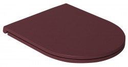 ISVEA - INFINITY WC sedátko, SLIM, Soft Close, Easy Take, maroon red (40KF0543I-S)