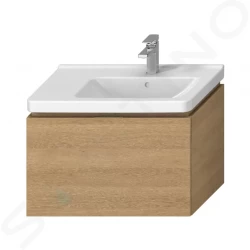 JIKA - Cubito Pure Umyvadlová skříňka 740x480x426 mm, 1 zásuvka, dub (H40J4253015191)