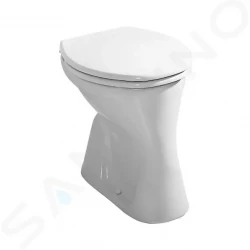 JIKA - Dino Stojící WC, ploché splachování, spodní odpad, bílá (H8220080000001)