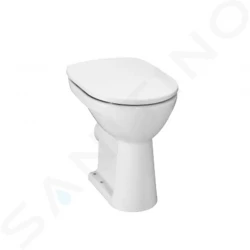 JIKA - Lyra plus Stojící WC, zadní odpad, ploché splachování, bílá (H8253860000001)