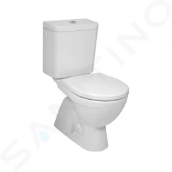 JIKA - Lyra plus WC kombi, Dual Flush, spodní napouštění, bílá (H8263870002421)