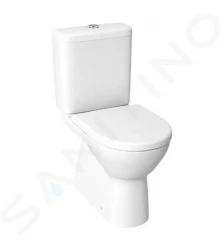 JIKA - Lyra plus WC kombi, spodní odpad, Rimless, bílá (H8273870002801)