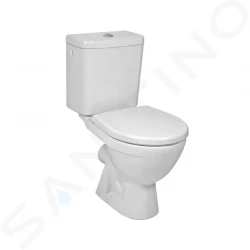 JIKA - Lyra plus WC kombi, zadní odpad, boční napouštění, bílá (H8263860002413)