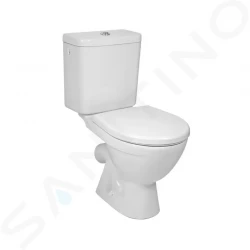 JIKA - Lyra plus WC kombi, zadní odpad, Dual Flush, bílá (H8263840002413)