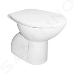 JIKA - Zeta Plus Stojící WC, svislý odpad, Dual Flush, bílá (H8227470000001)