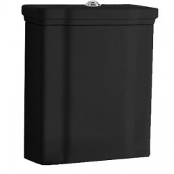 KERASAN - WALDORF nádržka k WC kombi, černá mat (418131)