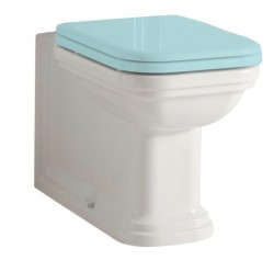 KERASAN - WALDORF WC kombi mísa 40x68cm, spodní/zadní odpad, bílá (411701)