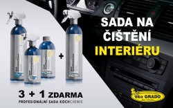 Koch Chemie Sada na čištění interiéru vozidel Koch 3+1 výrobek Zdarma (EG798)