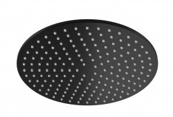 KOHLMAN - Kruhová dešťová sprcha 25 cm, černá mat (R25EB)
