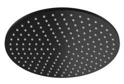 KOHLMAN - Kruhová dešťová sprcha 30 cm, černá mat (R30EB)