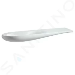 Laufen - Il Bagno Alessi One Nábytkové umyvadlo 1600x500 mm, bez otvoru pro baterii, s LCC, bílá (H8149714001091)