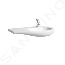 Laufen - Il Bagno Alessi One Nábytkové umyvadlo 900x500 mm, s 1 otvorem pro baterii, s LCC, bílá (H8149764001041)