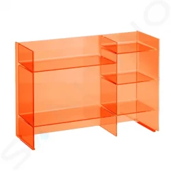 Laufen - Kartell Policový regál, 750x260x530 mm, oranžová (H3893310820001)