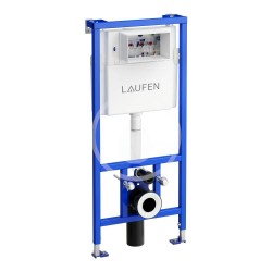 Laufen - LIS Předstěnová instalace pro závěsné WC, horní a zadní přívod vody, 112 cm, (H8946600000001)