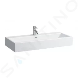 Laufen - Living Umyvadlo nábytkové 1000x460 mm, bez otvoru pro baterii, bílá (H8184370001091)