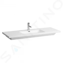 Laufen - Living Umyvadlo nábytkové 1300x480 mm, bez otvoru pro baterii, bílá (H8164350001091)