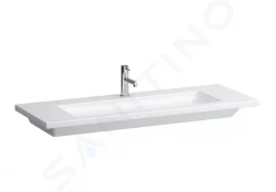 Laufen - Living Umyvadlo nábytkové 1300x480 mm, s 1 otvorem pro baterii, bílá (H8164360001041)