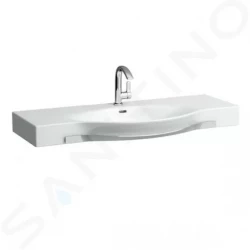 Laufen - Palace Nábytkové umyvadlo 1200x510 mm, s 1 otvorem pro baterii, držák ručníků, bílá (H8127040001041)