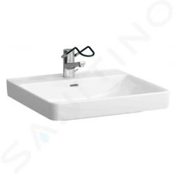 Laufen - Pro Liberty Umyvadlo, 600x550 mm, 1 otvor pro baterii, bílá (H8119500001041)