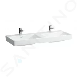 Laufen - Pro S Dvojumyvadlo, 1200x465 mm, 2 otvory pro baterie, bílá (H8149660001041)