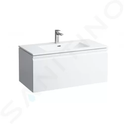 Laufen - Pro S Skříňka s umyvadlem, 1000x500 mm, 1 zásuvka, matná bílá (H8609664631041)