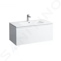 Laufen - Pro S Skříňka s umyvadlem, 1200x530x500 mm, 1 zásuvka, lesklá bílá (H8609674751041)