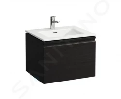 Laufen - Pro S Skříňka s umyvadlem, 600x500 mm, 1 zásuvka, wenge (H8609614231041)