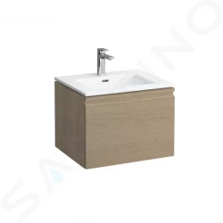 Laufen - Pro S Skříňka s umyvadlem, 600x500 mm, světlý dub (H8609624791041)