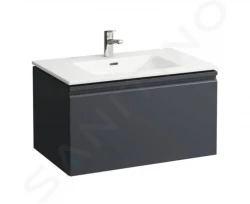 Laufen - Pro S Skříňka s umyvadlem, 800x500 mm, grafit (H8609644801041)